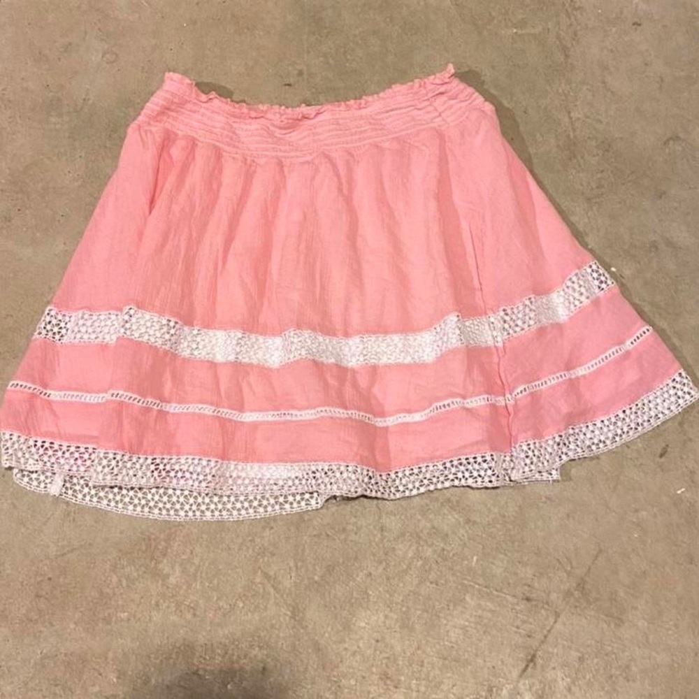 Pink Skater Skirt